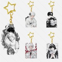 6CM Anime The Summer Hikaru Died Acrylic Keychain Model Cosplay Characters Ornament Accessories Goods Collection Christmas Gifts