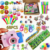 68Pcs Fun Party Favor Set Toys for Kids Birthday Party Wedding Guest Gifts Kindergarten Prizes Christmas Carnival Gift Pack