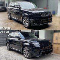 High Quality 2022 SVR Style Upgrade Body Kit L494, Front Rear Bumpers, Fenders and Side Skirts