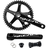 AliExpress NONE SKEACE Alumnium Alloy Crankset Fixed Gear Bicycle Crank 165mm 144BCD 48T Hollowtech Single Speed Parts Bike Chainwheel