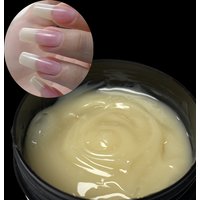Jillnails 100g Gel de construction naturel en gelée transparente pour extension d'ongles, crème de modelage en caoutchouc