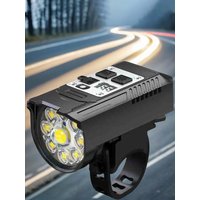AliExpress Shunmaii LED Bicycle Front Light Super Bright Bicycle Light Dual Light Source Bicycle Head Light Bike Safety Lamp for Outdoor & Emergency