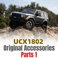 UDI UDIRC UCX1802 Series RC Climbing Vehicle Original Accessories Car Shell Tire Light Axle Drive Shaft Pull Rod Motor Parts 1