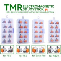 10Pcs TMR Effect Joystick Replacement for PS5/PS4 Controller for Xbox Series X/S 3D Analog Stick Sensor Module Repair Accessorie
