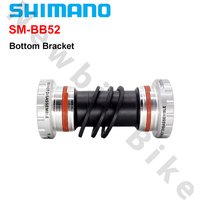AliExpress Shimano SHIMANO SM-BB52 Bottom Bracket Threaded HOLLOWTECH II 68/73MM Shell Width BB52 Bottom for Mountain MTB Bike Bicycle Parts