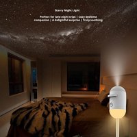 Galaxy Projector Night Light 360° Adjustable Starry Sky Lamp With Multiple Projection Films & HD Images, Dimmable USB Star Light