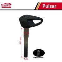 AliExpress NONE Motorcycle Replacement Key For Bajaj Pulsar Bike Pulsar 220 Pulsar 180 RS200 DOMINAR 200 NS200 AS200 Blank Keys