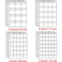 5PCS Coin Binder Page 12/20/30/42 Pocket Coin Euro Collection Organizer Sheet PVC Transparent Coin Holder Sleeve Badge Protector