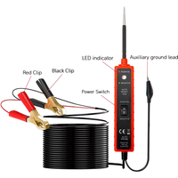 6-24V EM285 DC Automotive Electrical System Test Pen with LED Test Light Polarity Identification Continuity Short Circuit Tester