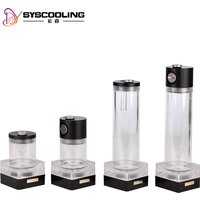 Syscooling P69X-D Water cooling pump side inlet with water reservoir quiet PWM pump for PC water cooling