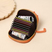 Cartoon Cat Shaped Wallet Women's Multi-card Slots Card Holder Wallets Leather Coin Purse Card Coin Organizer Clutch Bag