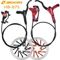 AliExpress NONE ZOOM HB-875 bicycle hydraulic disc brake set 800/1450mm bike hydraulic brakes 160mm bicycle oil pressure brake disc caliper