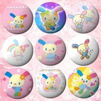 Cute B-UsahanaS Badges Tinplate Soft Button Pin Brooch Metal Badge Custom Jewelry Accessories Hat Bag Lapel