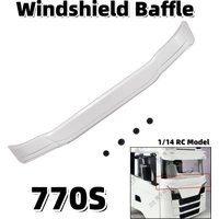 770S Windshield Baffle Fineline Stone Guard Simulation Toy For 1/14 Tamiya RC SCANIA Romote Control Tractor Truck Model