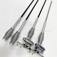 Modified antenna bold stainless steel rod vehicle decorative antenna off-road vehicle