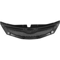 For Subaru Impreza 10TH WRX STi Hatchback 2008-11 Front Grille Grill Carbon Fiber Look/Gloss/Matte Black Upper Bumper Hood Mesh