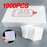 New 400/540/1000pcs Lint-free Napkins for Manicure Nail Cotton Wipes Nail Gel Remover Wipes Nail Cleaning Tools XJ06