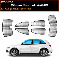 For Audi Q5 4 Dr Suv 2009-2017 Custom Car Window Sunshade Anti-UV Car Sun Window Visors Sunshade Covers Accessories