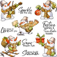 Mangocraft 2023 Winter Cute Cartoon Snowman Cutting Dies Clear Stamp DIY Scrapbooking Metal Dies Silicone Stamps For Cards Album