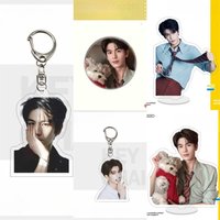 Zhang Linghe Acrylic Keychain Stand Badge Cute Actor Figure Pendant Star Peripheral Bag Charm Fan Collection Gift for Drama Fans