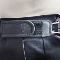 1Pcs New Unisex Buckleless Belt Hook Waist Buckle Adjustable Elastic Waist Belt Comfortable Metal Hook Belt