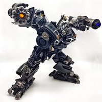 Hasbro Authorized Transformers TW1026B Short Trailblazer Weapon Tin Movie Version Robot