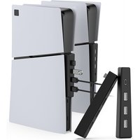 Multi-Port Hub 3556 for PS5 Disc&Digital Edition,Type-C Male to 1x Type-C+3x USB 2.0 Data Ports,Extend Hub for PS5 Console