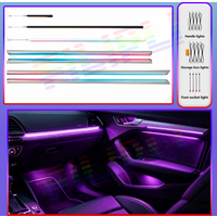 Dashboard Decorative Air Vent For BMW F30 F35 F31 F80 F34 F32 F33 F36 F82 Ambient Light LED Atmosphere Lamp illuminated Strips