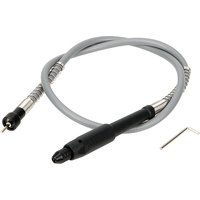 Arbre Flexible de meuleuse pour outils électriques Dremel 3000, accessoires professionnels avec poignée de mandrin de perceuse de 0.3 à 3.2mm, arbre Flexible souple