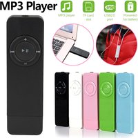 2025 Mini MP3 Player USB in-line Card U Disk MP3 Player USB 2.0 Lossless Sound Music Media Player Support Micro TF Card(No Card)