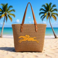 Trendy Letter Logo Leather Tote Bag For Women Luxury Brand Large Capacity Minimalist Vintage Style Diaper Bags For Everyday