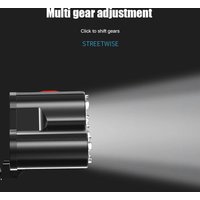 LED Headlamp Head-Mounted Flashlight Outdoor Household Long-Range Rechargeable Night Fishing Headlight Outdoor Tool