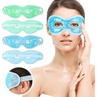 1pcs Cooling Gel Eye Mask with Eye Holes Cold Eye Packs for Puffiness & Swelling Reusable Hot Cold Compress Heat Ice Gel Pack