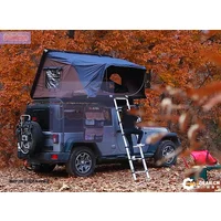 Hard shell automatic folding roof tent self-driving tour pickup 1