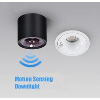 Einbau Anti-Glare Scheinwerfer Pir Motion Sensor Gang Cob Spot Lampe Wohnzimmer Esszimmer Led-deckeneinbauleuchte Leuchte
