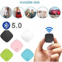 Mini GPS Tracker Anti-Lost Alarm Wallet Keychain Smart Tag Bluetooth Tracer Luggage Pets Tracker Key Finder Locator Accessories