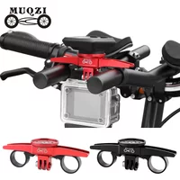 MUQZI Bike Triathlon Handlebar Computer Mount Holder TT Bar Support Sports Camera Bracket For WAHOO Garmin Bryton GoPro
