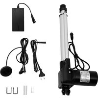 Actionneur linéaire électrique 230mm 6000N, Kit d'actionneur de moteur de remplacement inclinable 38-61cm pro DC 24V pour l'amélioration de l'habitat
