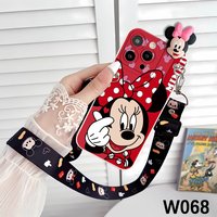 Disney Mickey Minnie Children Phone case For Samsung Galaxy S10 S10 S20 S21 Plus Lite S20 Fan Edition J2Prime Protective Cover