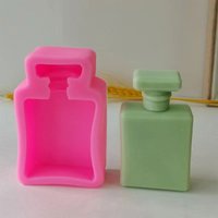 A0KC Non-stick 3D Perfume Bottle Mold Handmade Soap Silicone Mold DIY Crafts Pendant Baking Tool for DIY Candle Plaster Craft