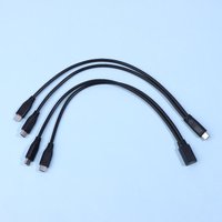 USB C Cable Splitter Type C Cable Splitter 1 To 2 Extension Wire Power Adapter 3A 15W Multiple Devices Charging Cable Adapter