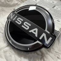 New Acc Badge Front Grille Emblem 62890-6LJ0A 62890-6RM0A for Nissan Altima Sentra Front Emblem Logo New Work with Acc Radar