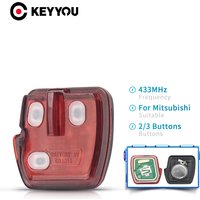 KEYYOU Car Remote Key Pad For Mitsubishi Outlander Pajero Triton ASX Lancer Shogun 433Mhz