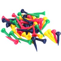 50pcs golf professional tees Accessories 1.57 inch - Mixed Color