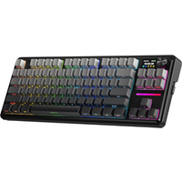 Redragon GB 80% Gasket RGB Gaming Keyboard w/Hype 1.14’’ TFT Screen & Knob, 84 Keys Mechanical Keyboard