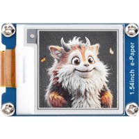Waveshare 1.54inch E-Paper Display (G),e-ink Display For Raspberry Pi/Jetson Nano/Arduino, 200x200, Red/Yellow/Black/White, SPI