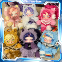 Genuine SKULLPANDA My Little Pony Blind Box Toys Twilight Sparkle SP Mystery Box Rarity Fluttershy Plush Pendant Doll Gifts