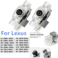 LED Car Door Badge Welcome Lights Courtesy Lamp For Lexus RX ES GX LS LX IS GS RC UX Series GX470 ES250 LX570 IS250 Accessories