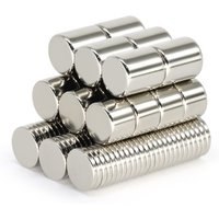 10pcs/lot Diameter 7 mm Thickness 1-10 mm N52 High-strength Small round Mini Cylindrical Magent Suitable for Refrigerator