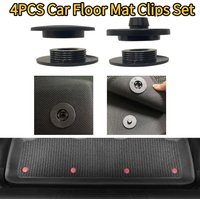 4PCS Car Floor Mat Clips Foot Pad Anti-Skid Carpet Fixing Buckles Universal Auto Floor Mat Fastener Clamps Automotive Accessorie